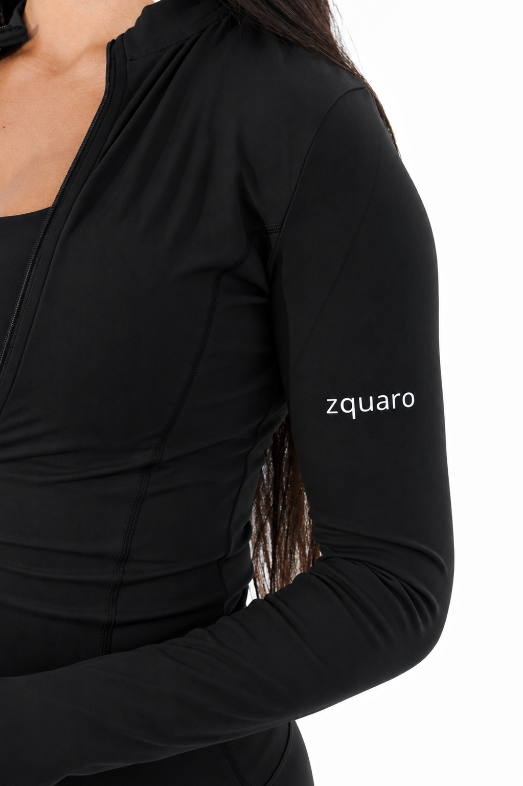 Chaqueta Deportiva Manga Larga con Cremallera