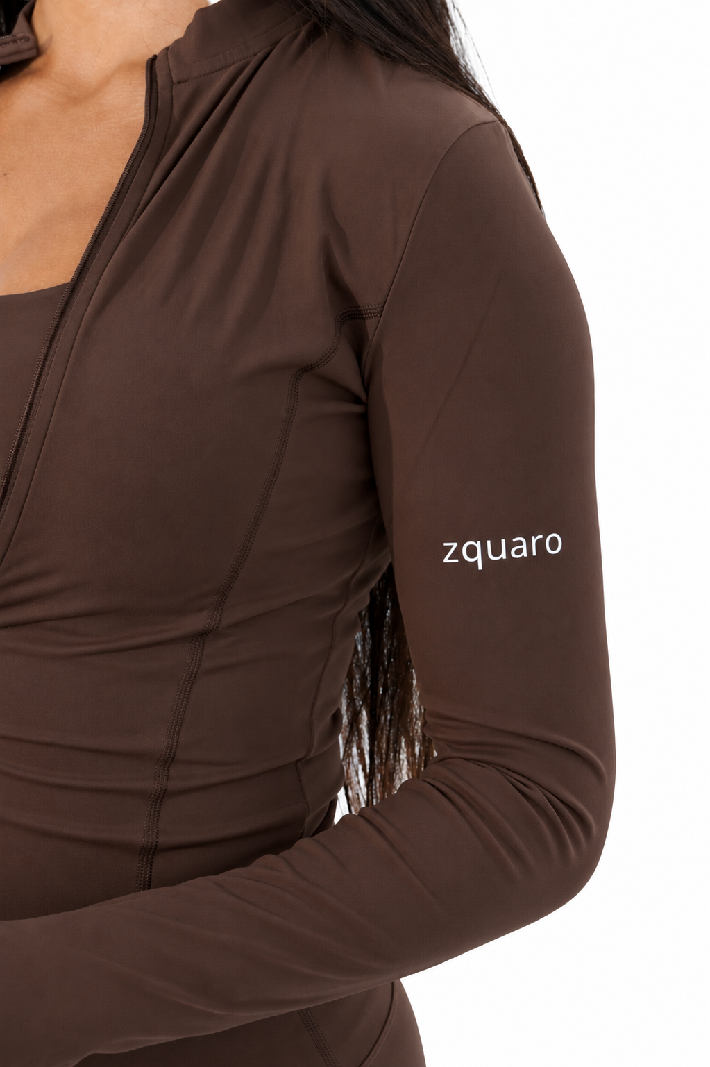 Chaqueta Deportiva Manga Larga con Cremallera
