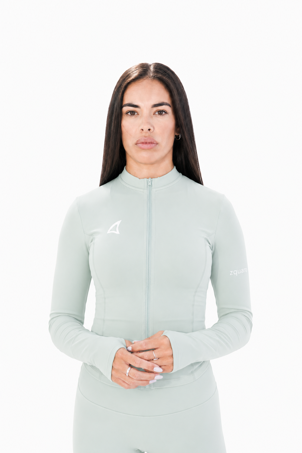Chaqueta Deportiva Manga Larga con Cremallera