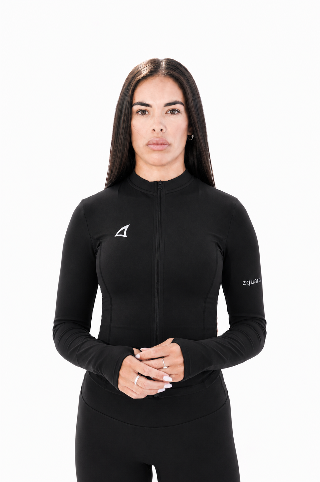 Chaqueta Deportiva Manga Larga con Cremallera
