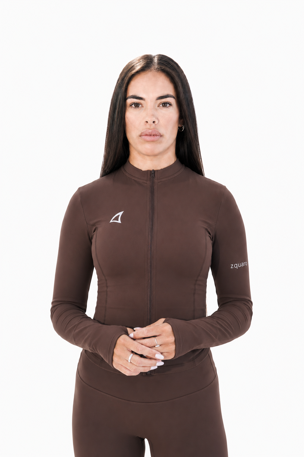 Chaqueta Deportiva Manga Larga con Cremallera